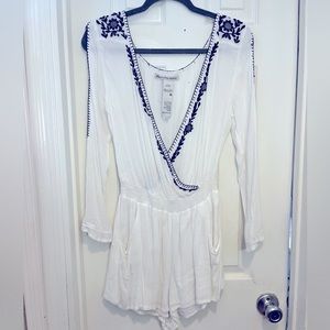 COPY - • AMERICAN RAG ROMPER • SIZE MEDIUM •